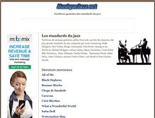 Tablet Screenshot of musiquejazz.net